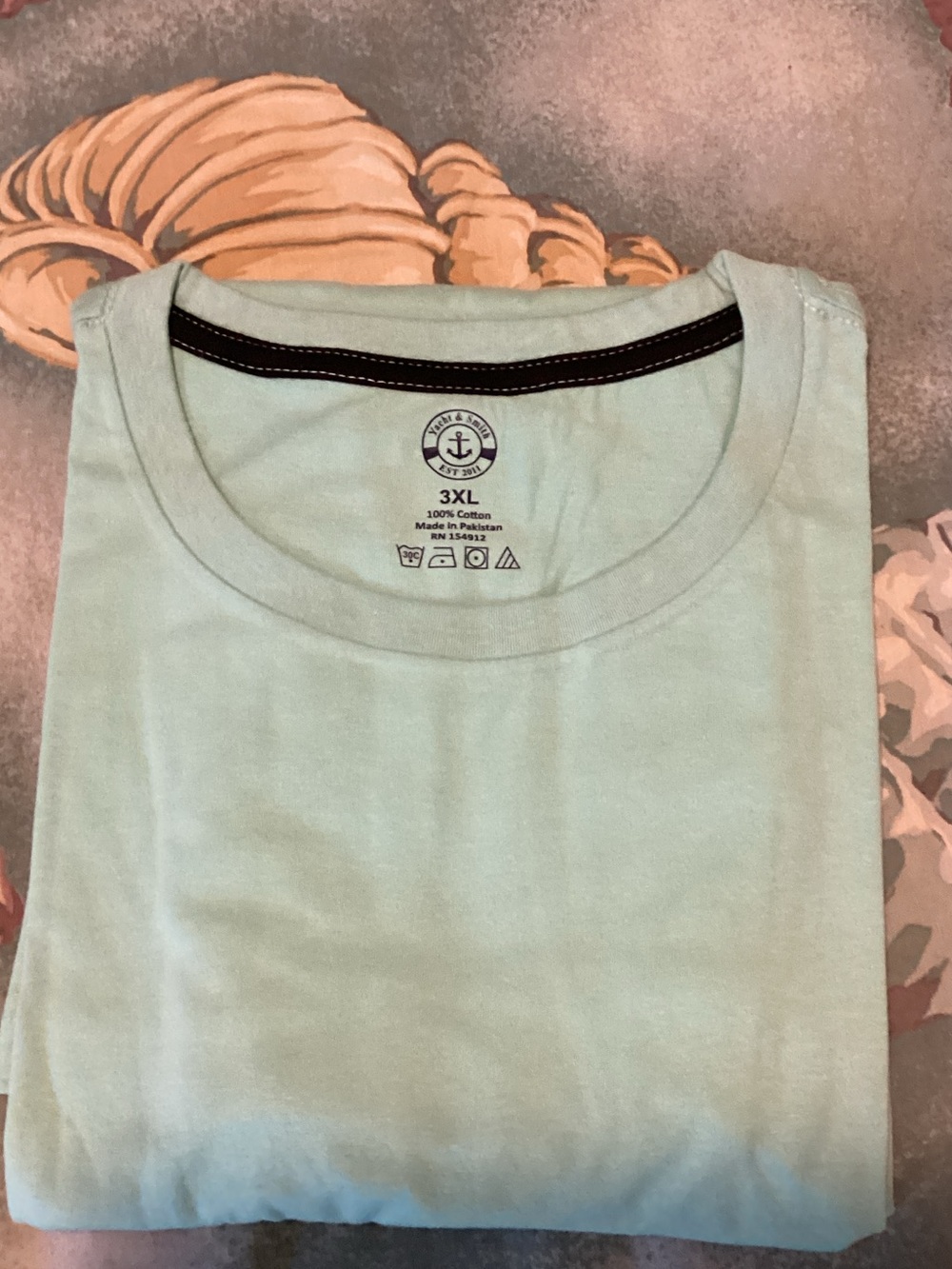 Men's Short Sleeve Tees - Brown, Mint, Black, Blue, Yellow - Picture 3 of 6